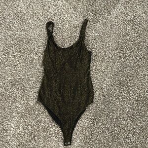 Forever 21 Sparkly Bodysuit